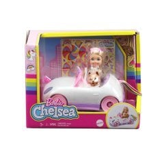 Barbie Chelsea Bebek ve Arabası GXT41