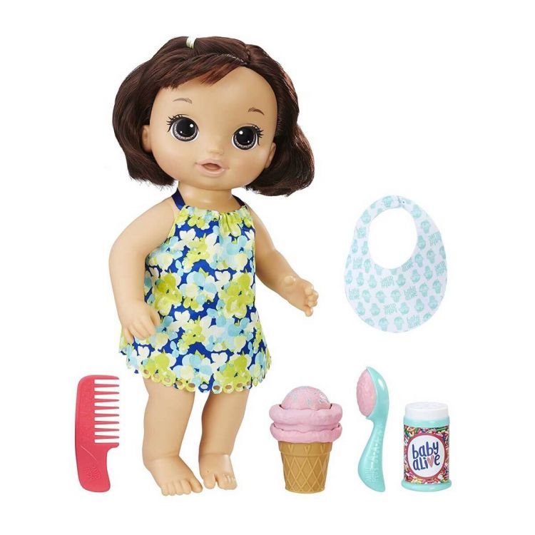 Baby Alive Bebeğimle Dondurma Zamanı Kumral