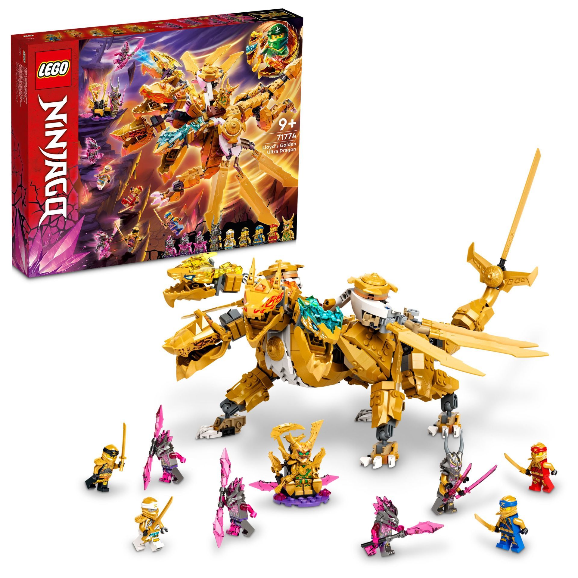 LEGO NINJAGO Lloydun Altın Ultra Ejderhası 71774