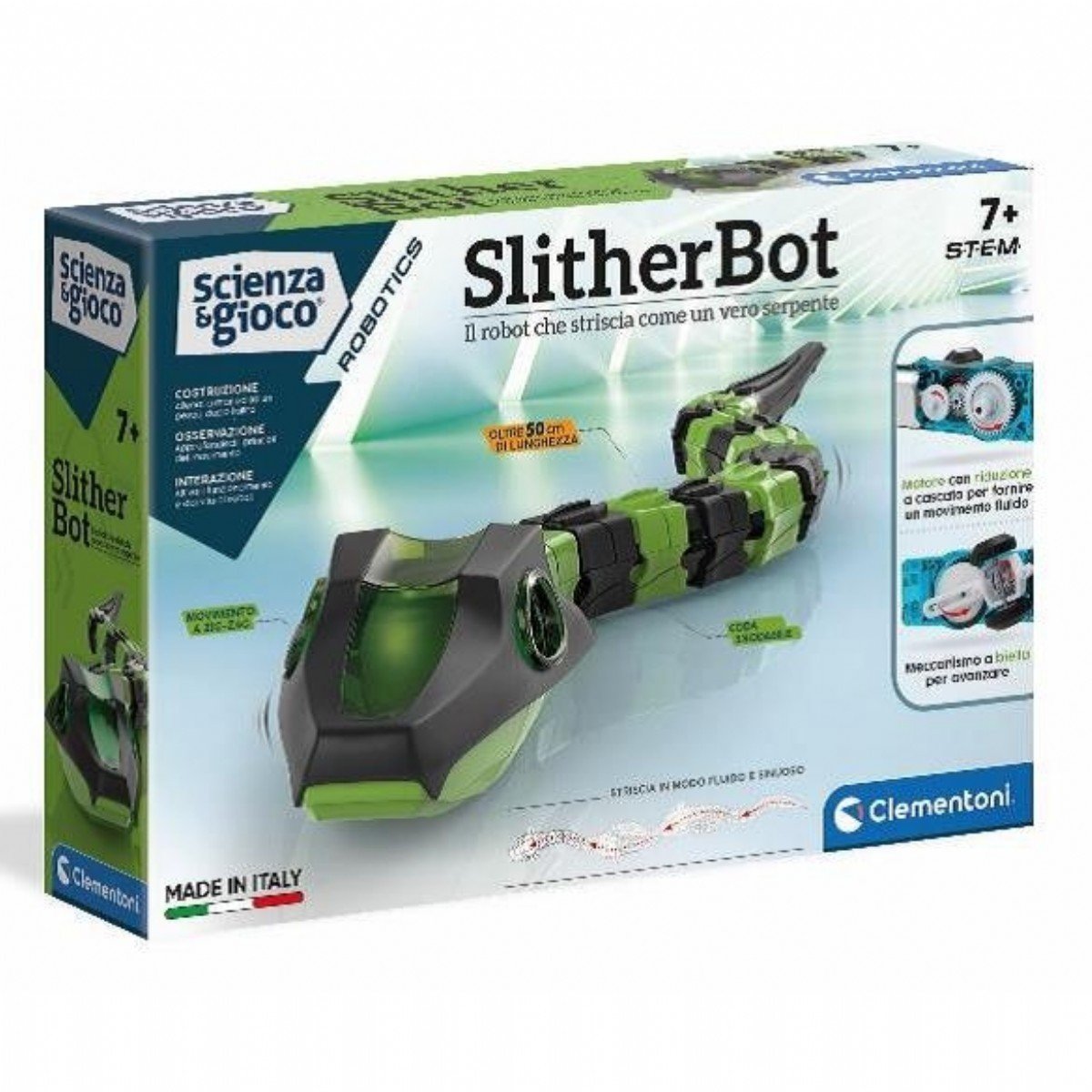 Clementoni Robotik Laboratuvarı Slitherbot 64467