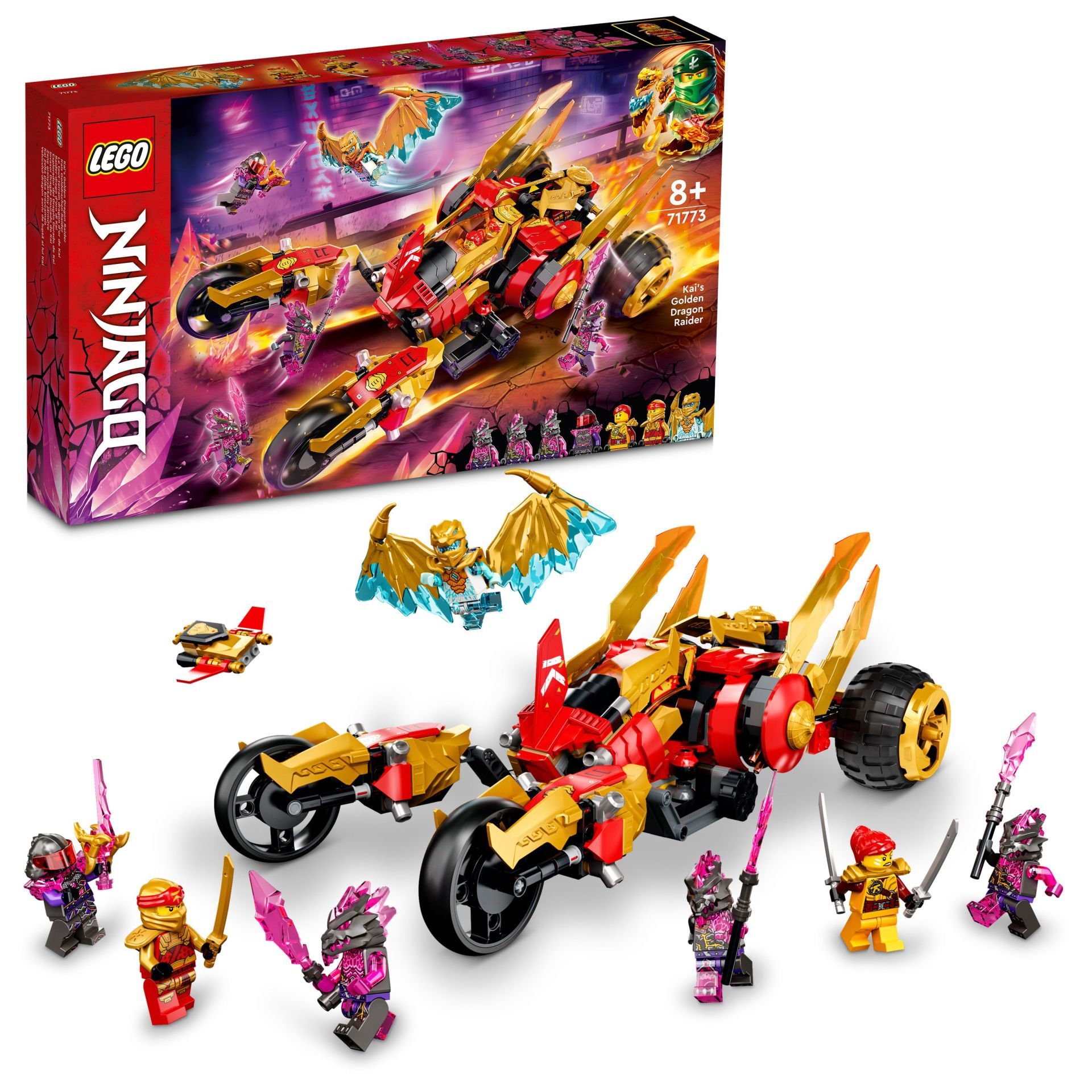 LEGO NINJAGO Kainin Altın Ejderha Akıncısı 71773