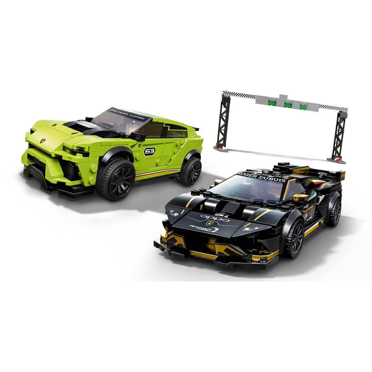 LEGO Speed Champions Lamborghini Urus ST-X ve Lamborghini Huracán Super Trofeo EVO 76899