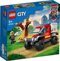 LEGO  City 4x4 İtfaiye Kamyonu Kurtarma Operasyonu 60393