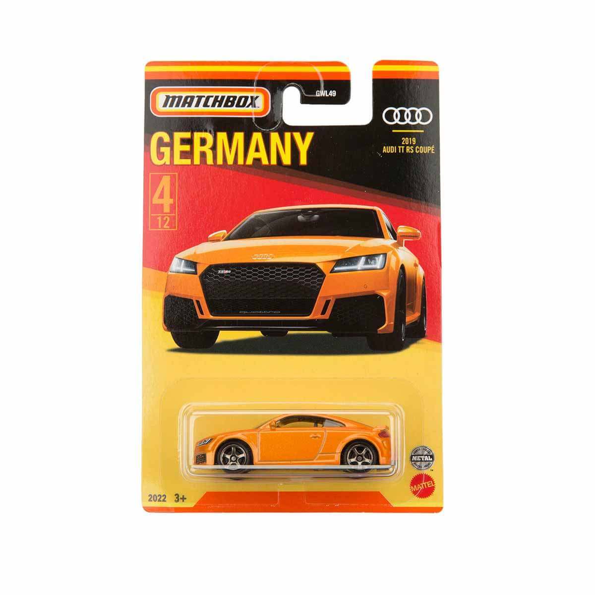 MATCHBOX Almanya Araçları Serisi GWL49 - 2019 Audi Tt Rs Coupé