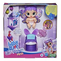 BABY ALİVE GLOPIXIES MİNİK PERİ BEBEK PLUM RAINBOW F2596