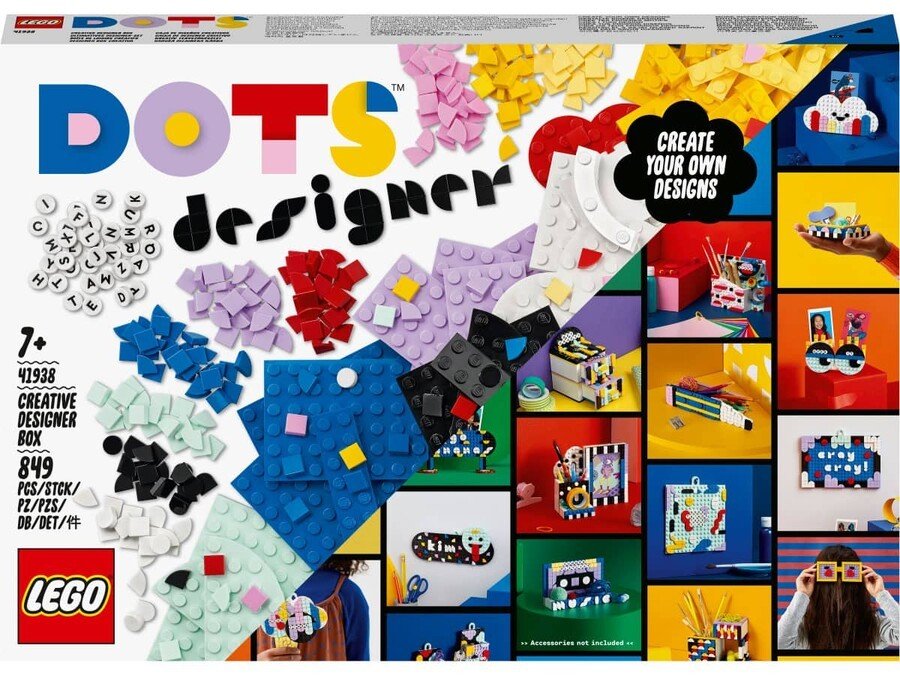 LEGO DOTS Yaratıcı Tasarımcı Kutusu 41938
