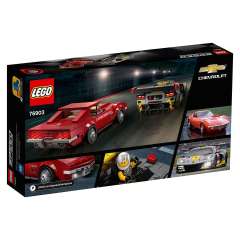 LEGO Speed Champions Chevrolet Corvette C8.R Yarış Arabası ve 1968 Chevrolet Corvette 76903