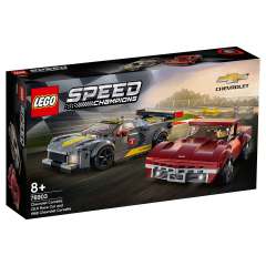 LEGO Speed Champions Chevrolet Corvette C8.R Yarış Arabası ve 1968 Chevrolet Corvette 76903