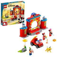 Disney Mickey & Arkadaşlarının İtfaiye Merkezi ve Kamyonu 10776