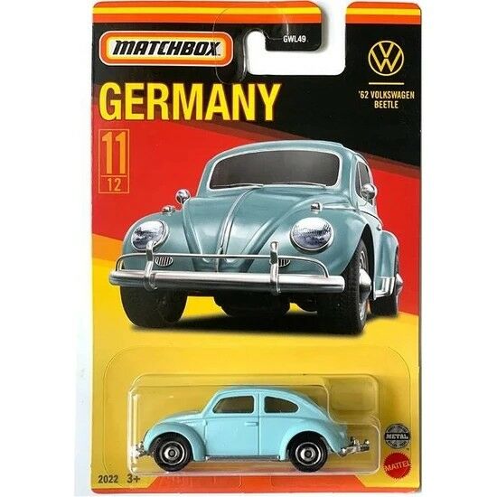 Matchbox Best Of Germany 62 Volkswagen Beetle HFH54