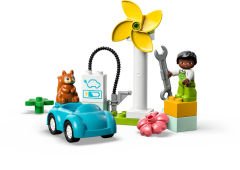 LEGO DUPLO Kasabası Rüzgar Türbini ve Elektrikli Araba 10985