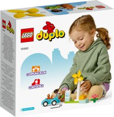 LEGO DUPLO Kasabası Rüzgar Türbini ve Elektrikli Araba 10985