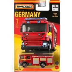 Matchbox Best Of Germany Scanıa F 360 Fıre Truck HFH50