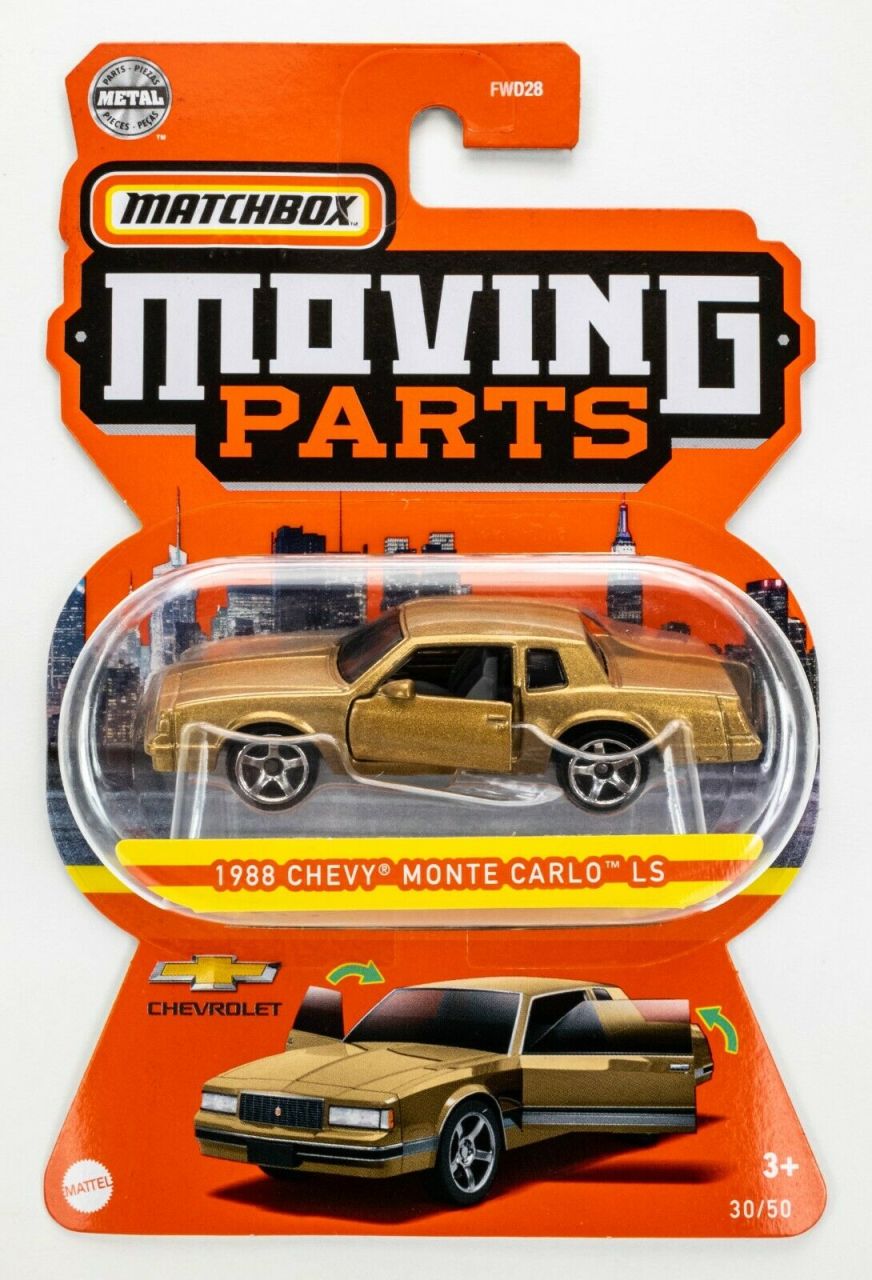 Matchbox 1:64 Arabalar HFM72 1988 Chevy Monte Carlo'ls