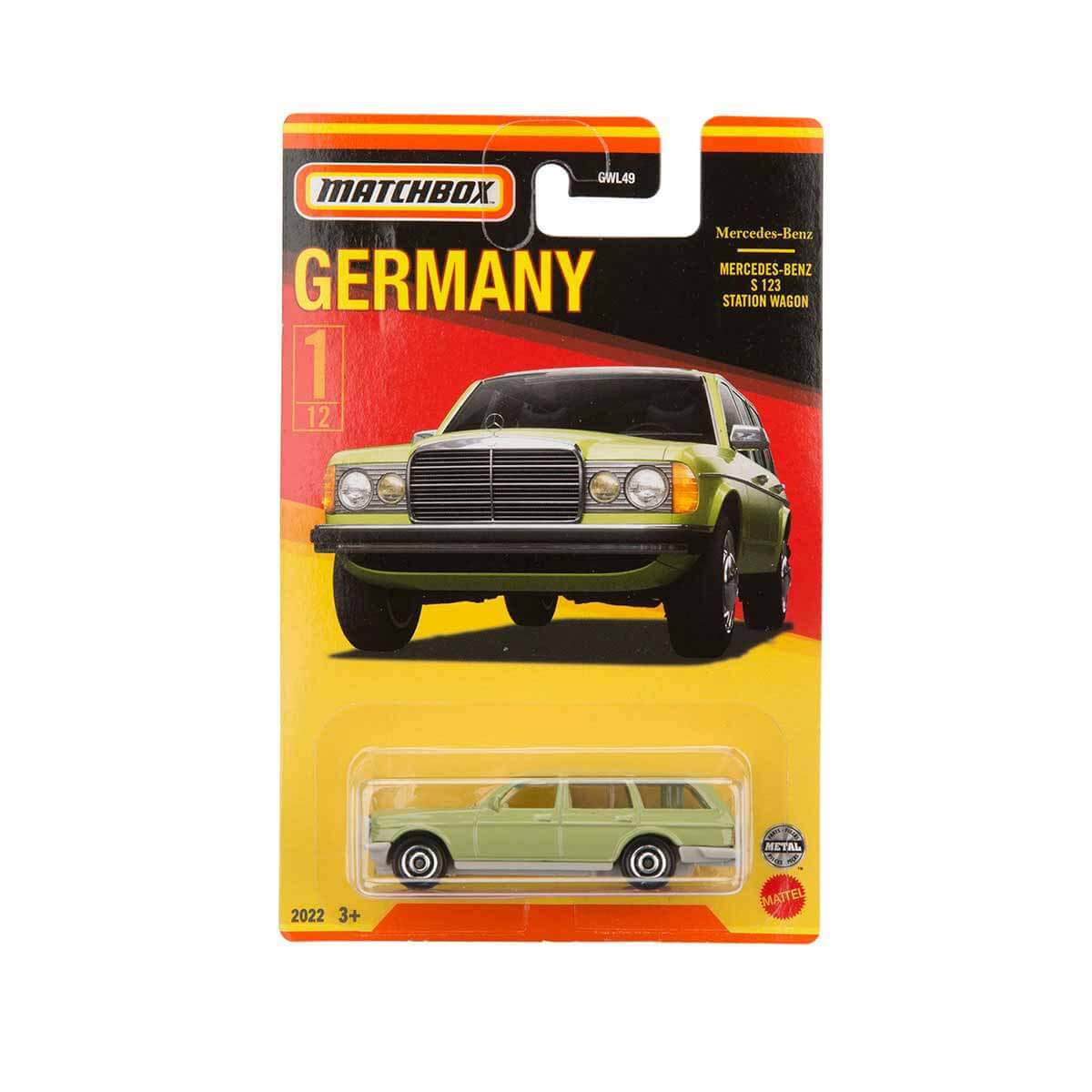 MATCHBOX Almanya Araçları Serisi GWL49 - Mercedes-Benz S123 Station Wagon