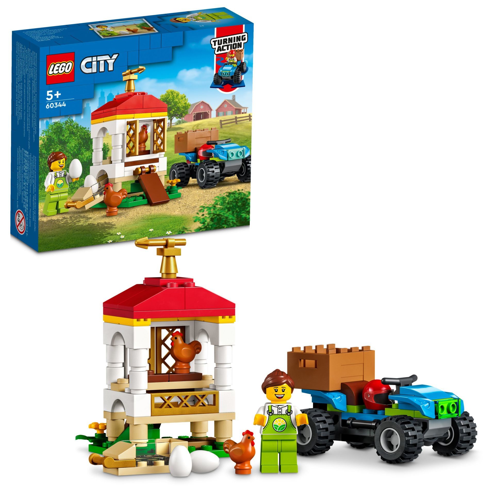 LEGO City Tavuk Kümesi 60344