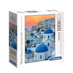 Clementoni High Quality Santorini 1000 Parça Puzzle 97633