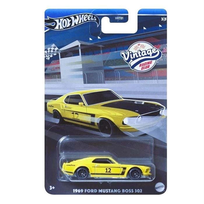 Hot Wheels Vintage Arabalar 1969 Ford Mustang Boss 302 HRV08