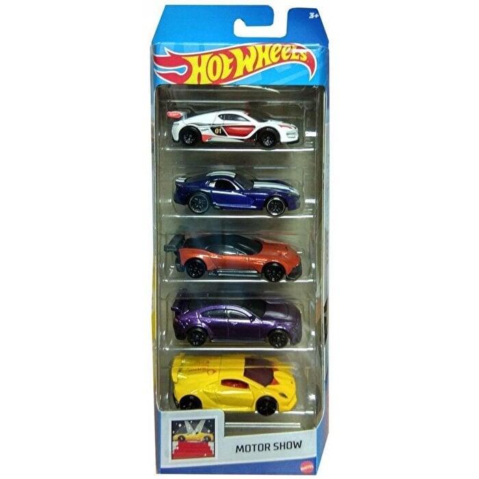 Yeni Hot Wheels 5'li Araba Seti Motor'Show HFV80