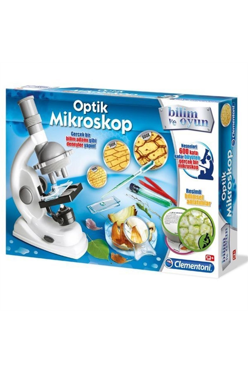 Clementoni Bilim ve Oyun Deney Seti Optik Mikroskop 64551