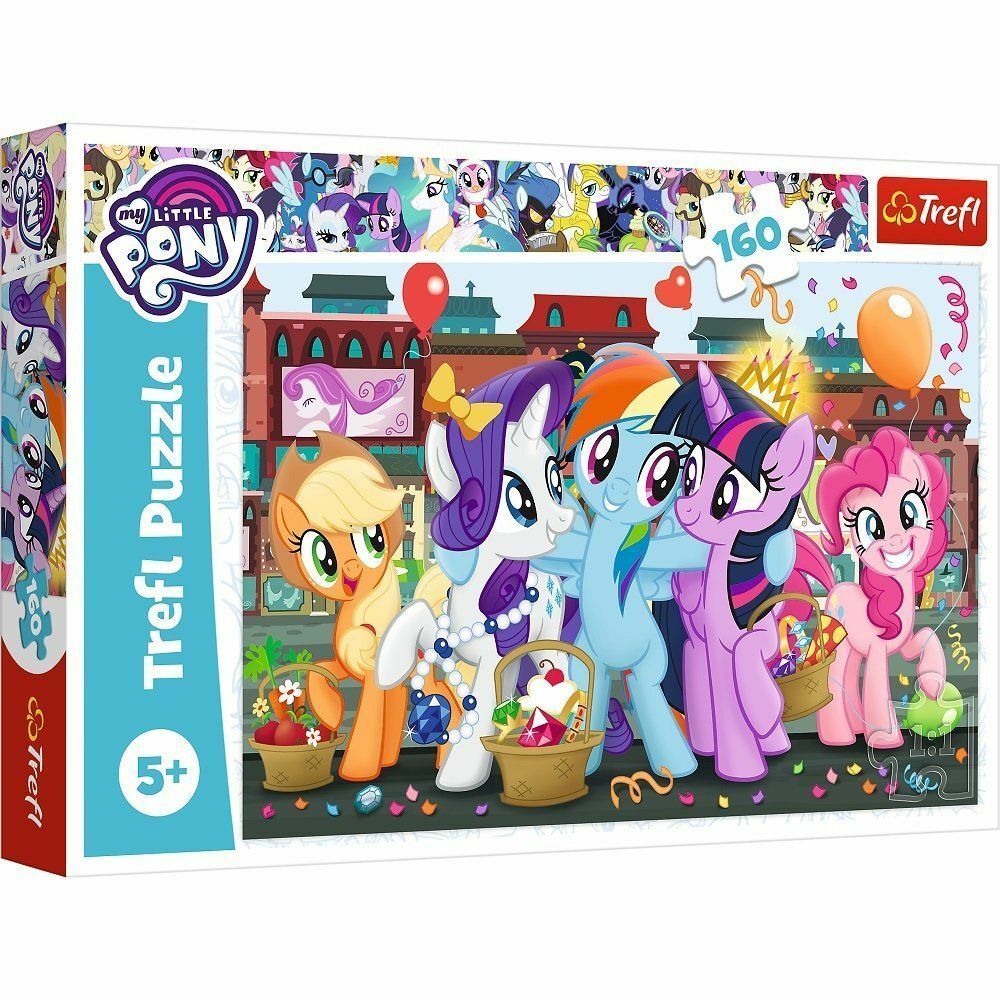TREFL PUZZLE 160 PARÇA PONİES WHİLE SHOPPİNG