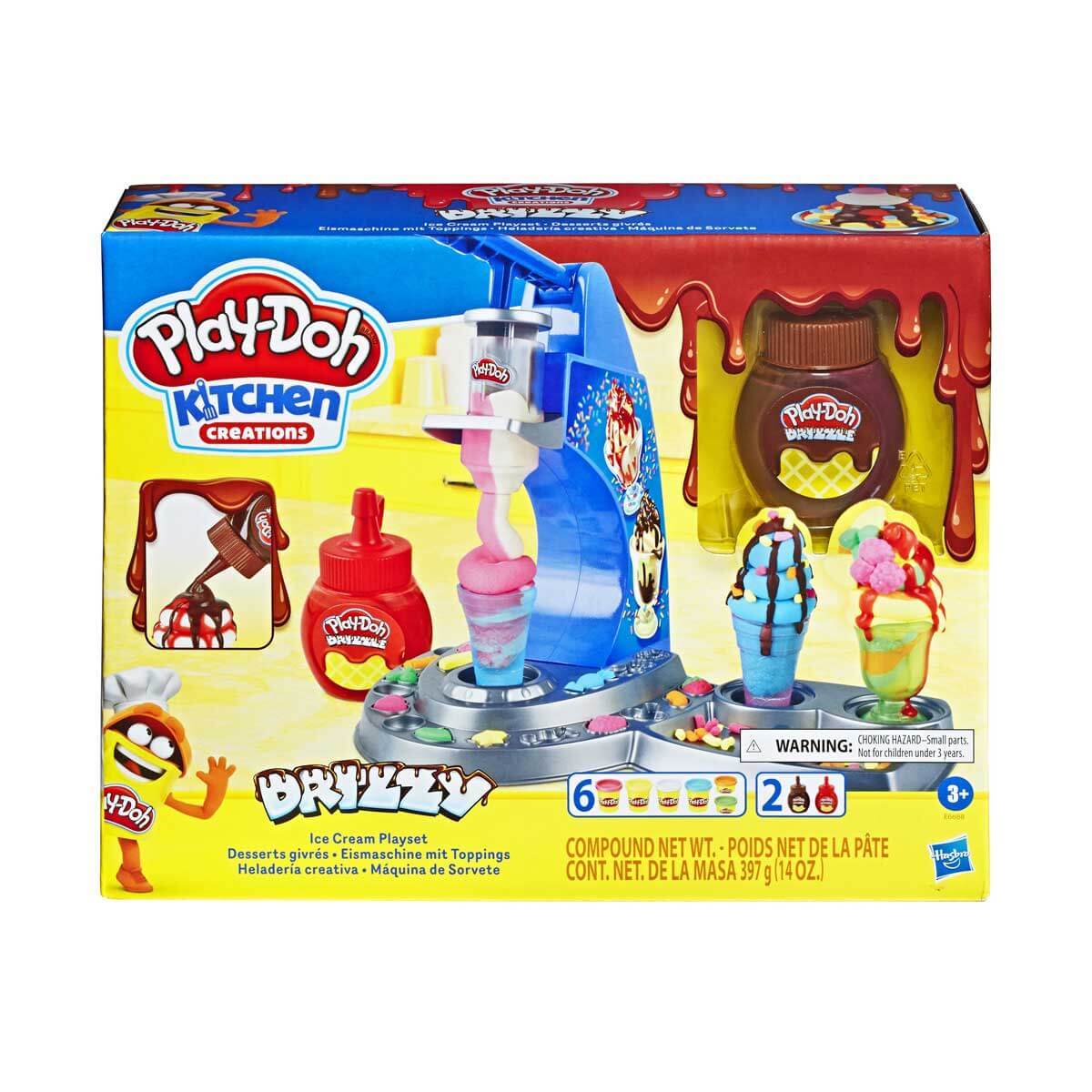 Play-Doh Renkli Dondurma Dükkanım E6688
