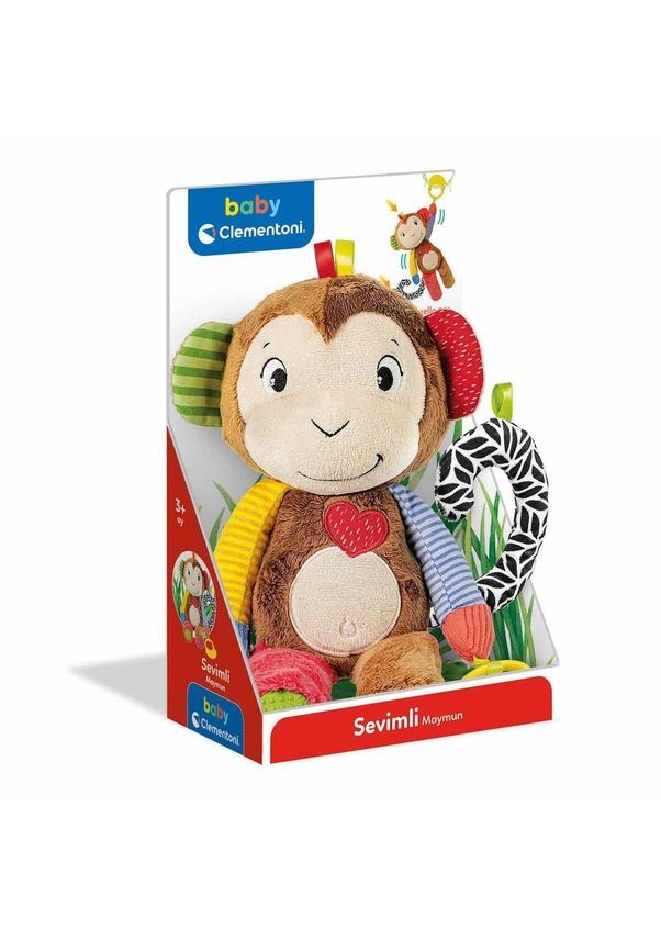 Baby Clementoni Puset Oyuncağı Sevimli Maymun 64187