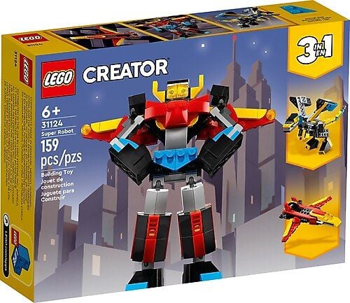 LEGO CREATOR SÜPER ROBOT 31124