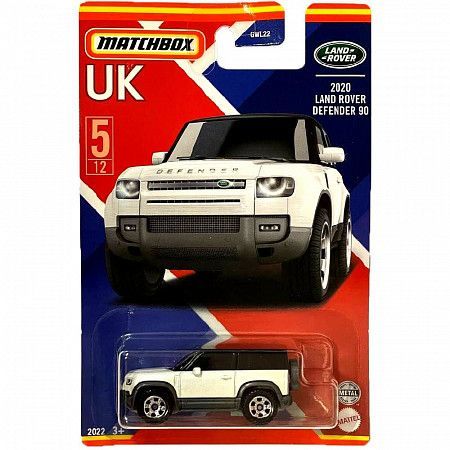 MATCHBOX İngiltere Araçları Serisi HFH60- 2020 Land Rover Defender 90