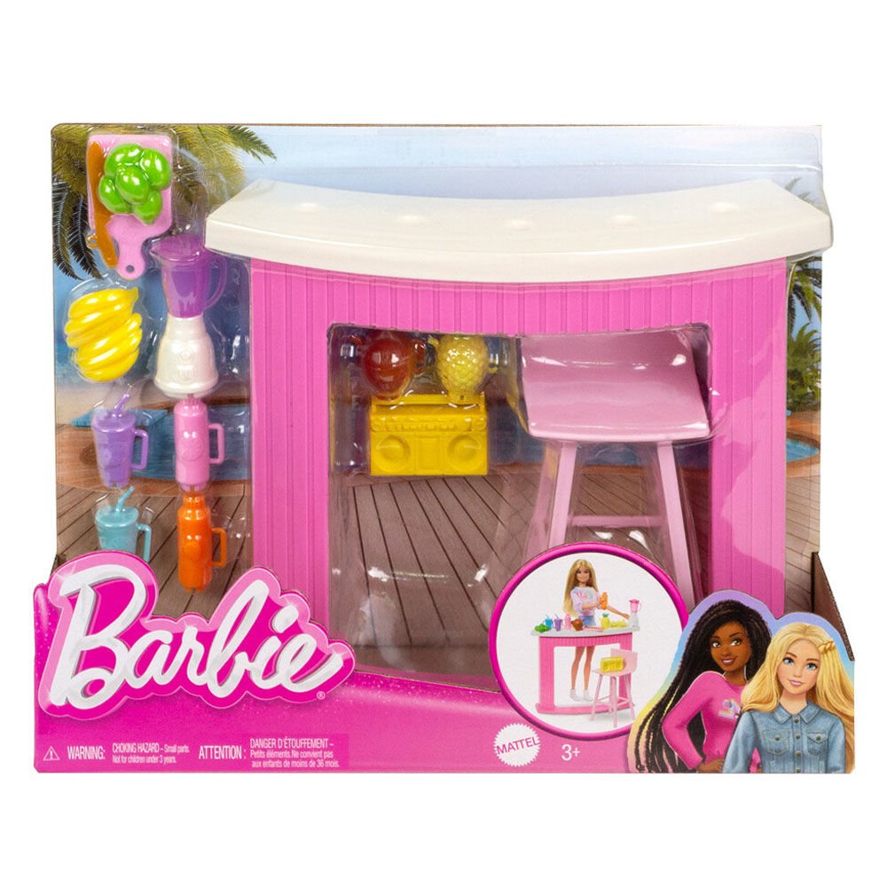 Barbie'nin içecek Standı Aksesuarları HPT54