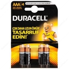 Duracell IMP AAA İnce Kalem Pil 4'lü Paket