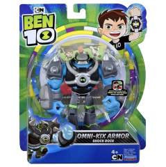 BEN 10 Aksiyon Figürler S1W8-76100X8 -Omni-Kix Armor Shock Rock