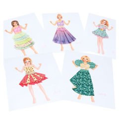 TOPModel Dress Me Up Collage Book 612379