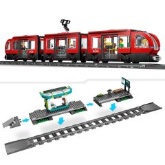 Lego City Şehir Merkezi Tramvay İstasyonu 60423