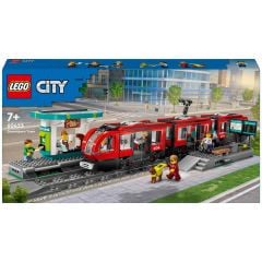 Lego City Şehir Merkezi Tramvay İstasyonu 60423