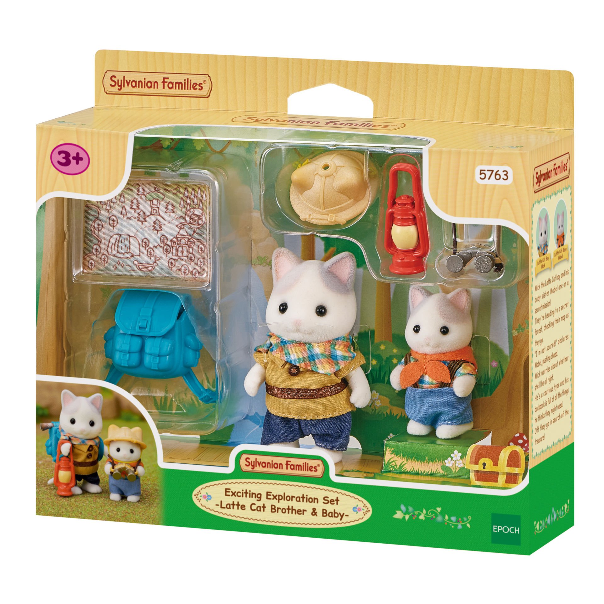 Sylvanian Families Heyecanlı Keşif Seti Latte Kedi Çocuk & Bebek 5763