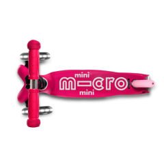 Micro Mini Deluxe LED 3 Tekerlekli Scooter Pink
