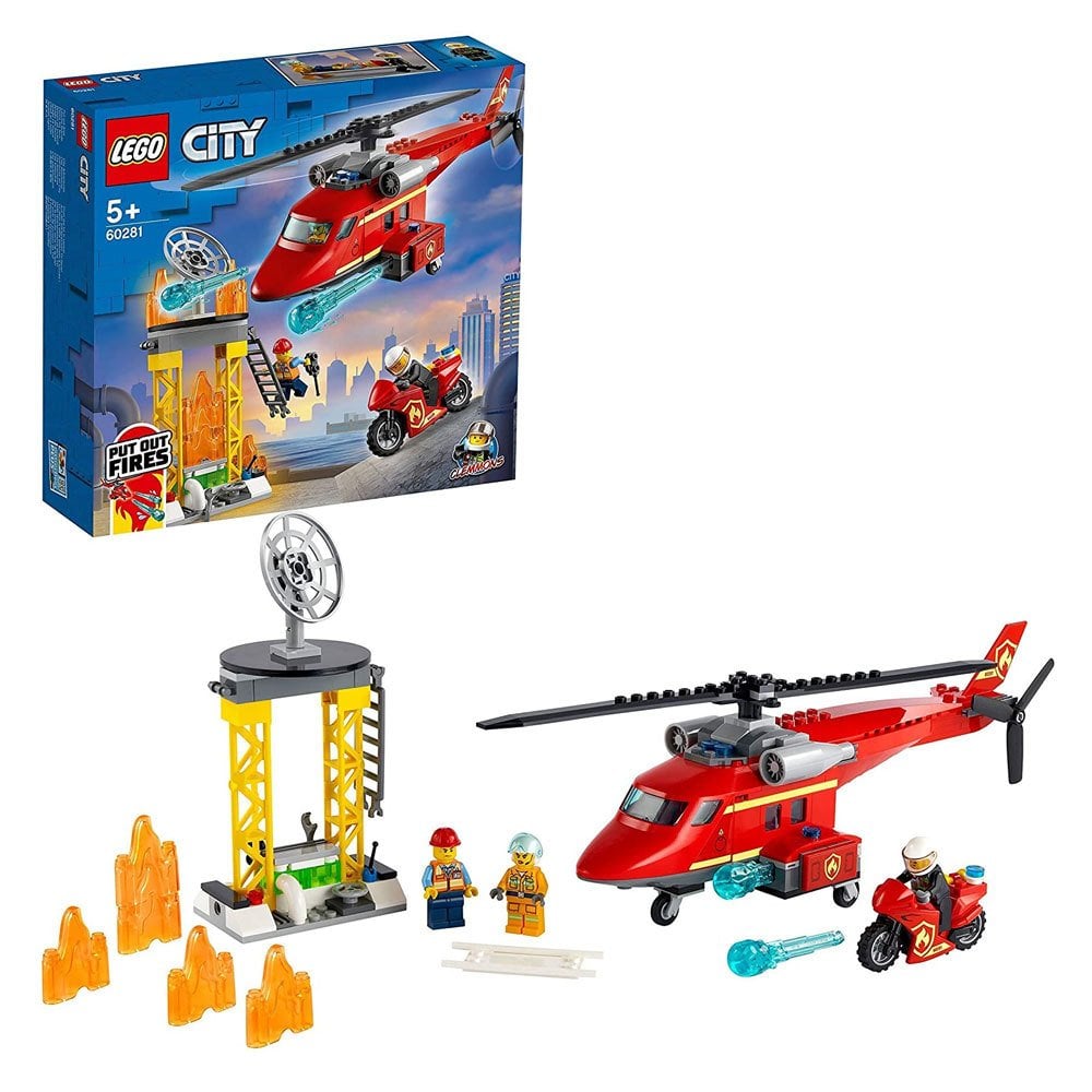 LEGO City İtfaiye Kurtarma Helikopteri 60281