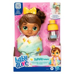 Baby Alive Bebeğimler Şampuan Eğlencesi Esmer F9120