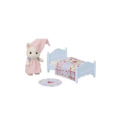 Sylvanian Families Çiçekli Kedi Kızın Uyku Seti 5681