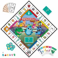 Monopoly Junior 2'si 1 Arada F8562