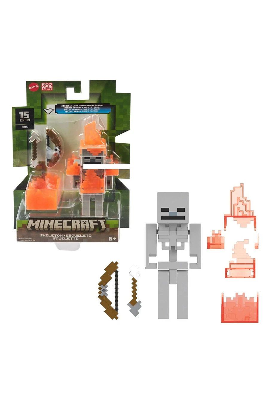 Minecraft Aksesuarlı Figürler Skeleton HTN11