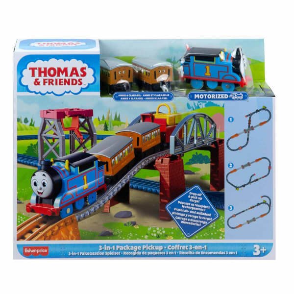 Thomas ve Arkadaşları 3'ü 1 Arada Kargo Macerası Oyun Seti HGX64