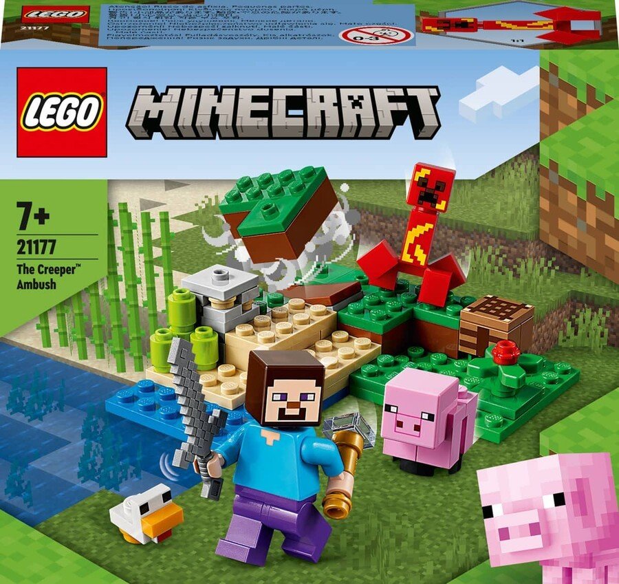 LEGO Minecraft Creeper Pususu 21177