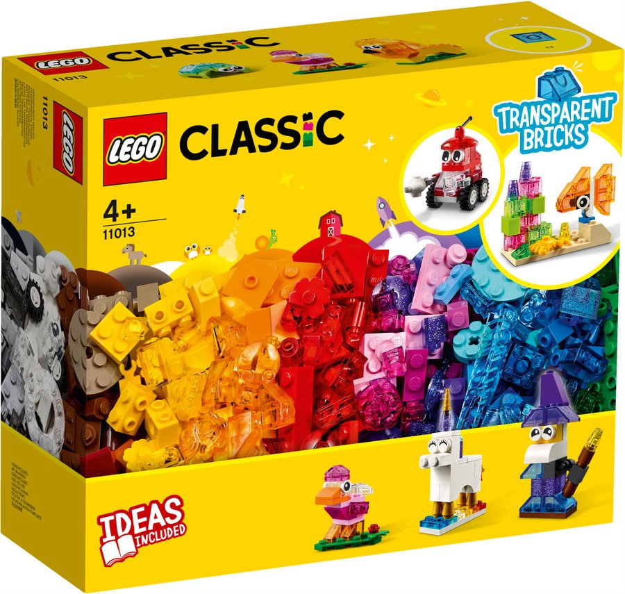 LEGO Classic Yaratıcı Şeffaf Yapım Parçaları 11013