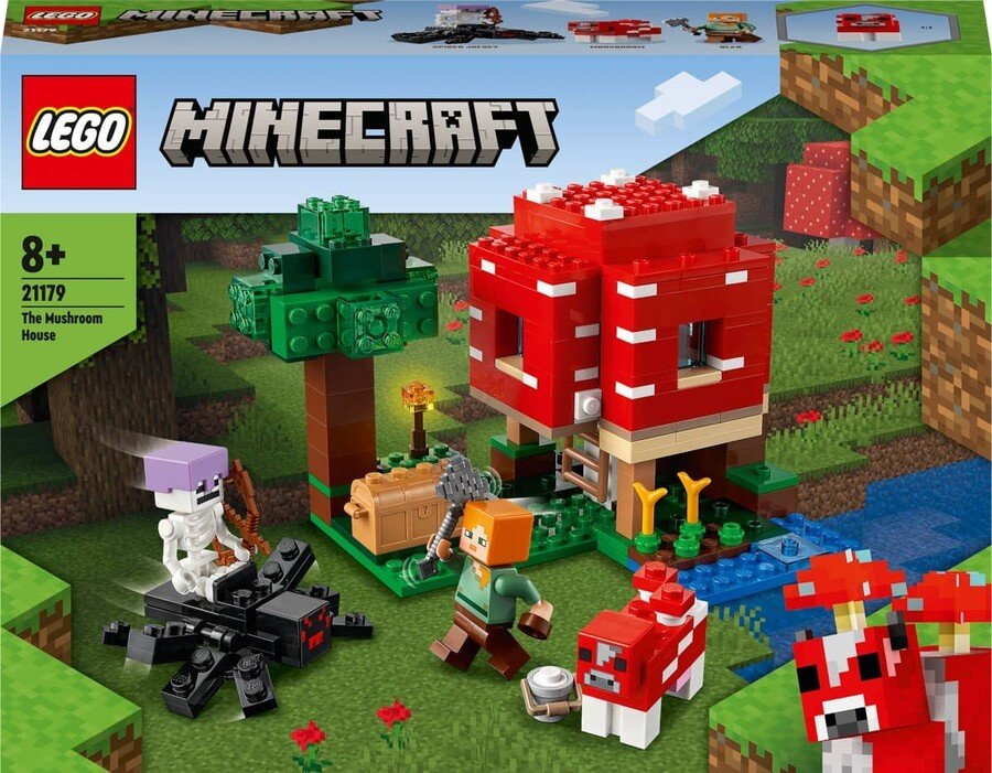 LEGO Minecraft Mantar Evi 21179