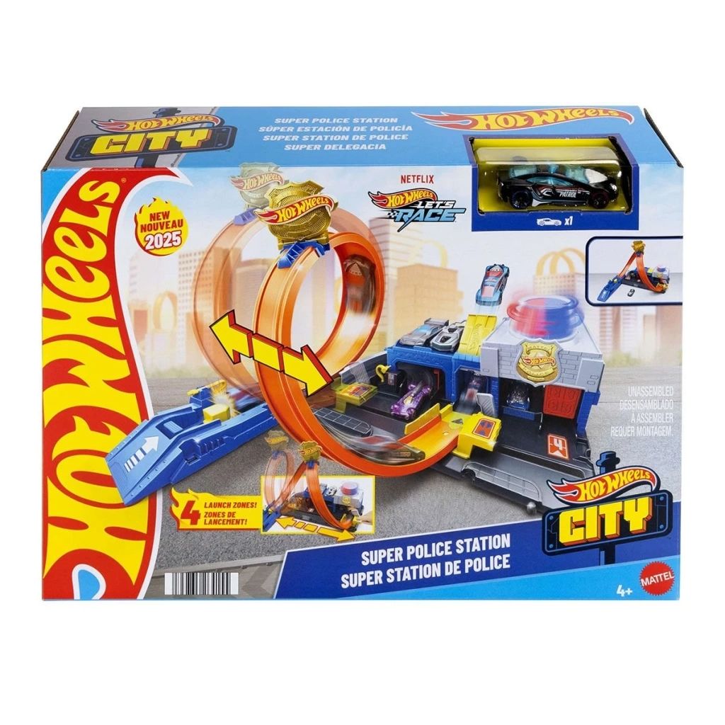 Hot Wheels Polis İstasyonu Seti JBM71