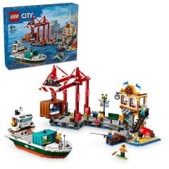 LEGO City Yük Gemili Liman Oyuncağı 60422