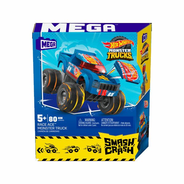 MEGA Hot Wheels Smash N Crash Monster Truck HMM49