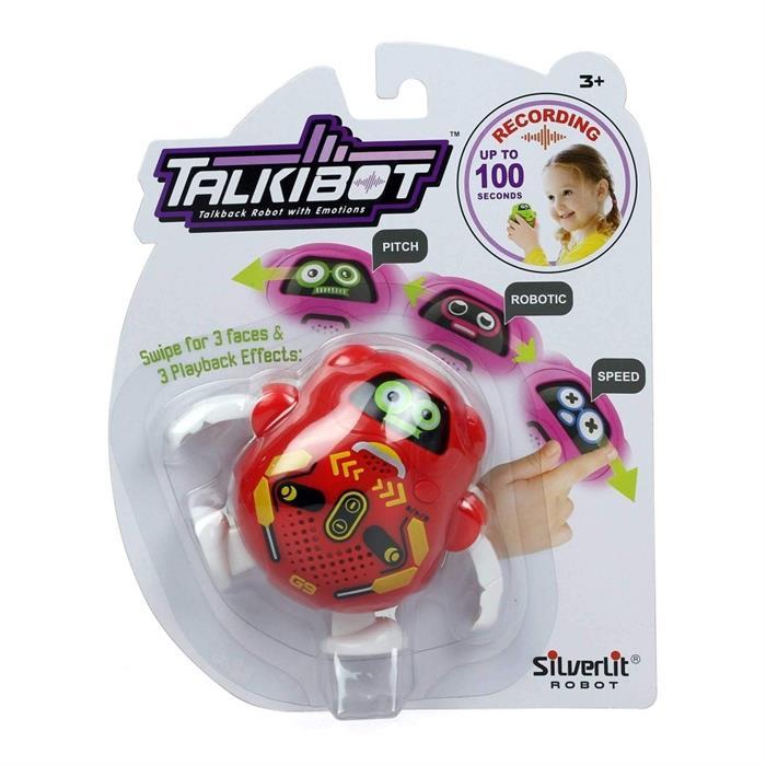 Silverlit Talkibot Robot Seri 1 - Kırmızı